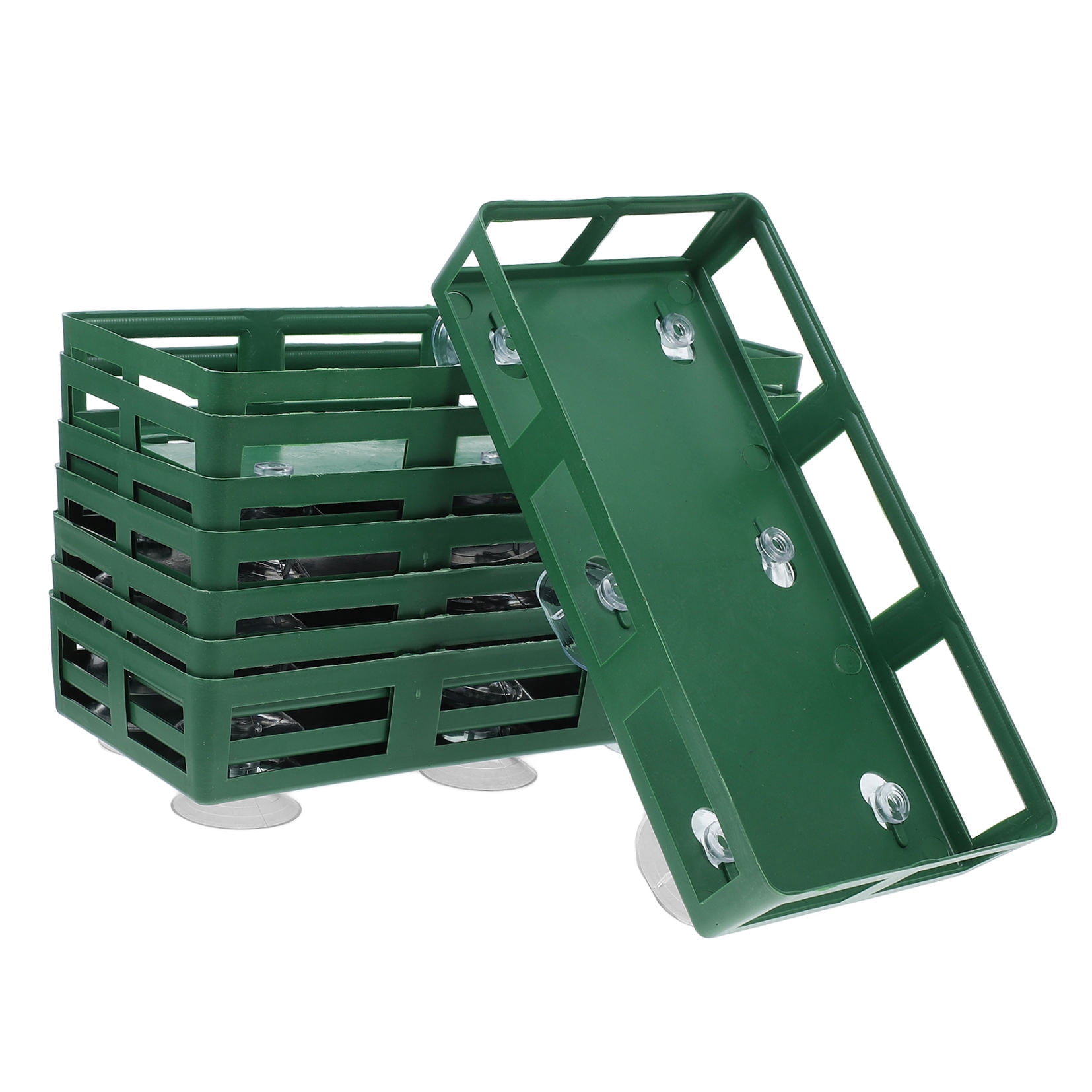 DINHEAROM 10- Hexagonal Flower Mud Holders for Flowers, Wedding Arrangements and Outdoor Decorations