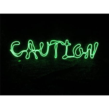 Sylvania 9437021 2 Ft Battery Operated Caution Window Decor