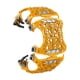 thumbnail image 2 of Cadena de nieve antideslizante para neumáticos de coche, fácil de instalar, cadena de seguridad portátil para invierno Amarillo, 2 of 9