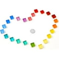 thumbnail image 5 of 24Pcs Colorful Fridge Magnets,0.59*0.59In Refrigerator Magnets,Strong Holding Power,Crystal Glass Magnets for Home Kitchen Locker Office Supplies, 5 of 5