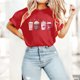 thumbnail image 5 of RKSTN Valentine's Day T Shirts for Women Cotton Oversized Crewneck Heart Graphic Print Short Sleeve Shirt Pullover Tops Womens Casual Valentine Print Round Neck Regular Fits Comfy Summer Tee Shirts, 5 of 8