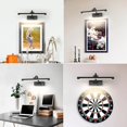 thumbnail image 7 of Battery Operated Picture Light with Remote and Timer, Wireless Art Lights for Paintings Brass Rechargeable Gallery Light Dimmable Artwork Lighting for Canvas, Portrait 16'' Inch Warm White, 7 of 7