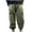 Army Green, variant on AherBiu Toddler Boys Cargo Pants Fall Baggy Elastic Waist Joggers Loose Fitted Comfy Kids Trousers with Pockets