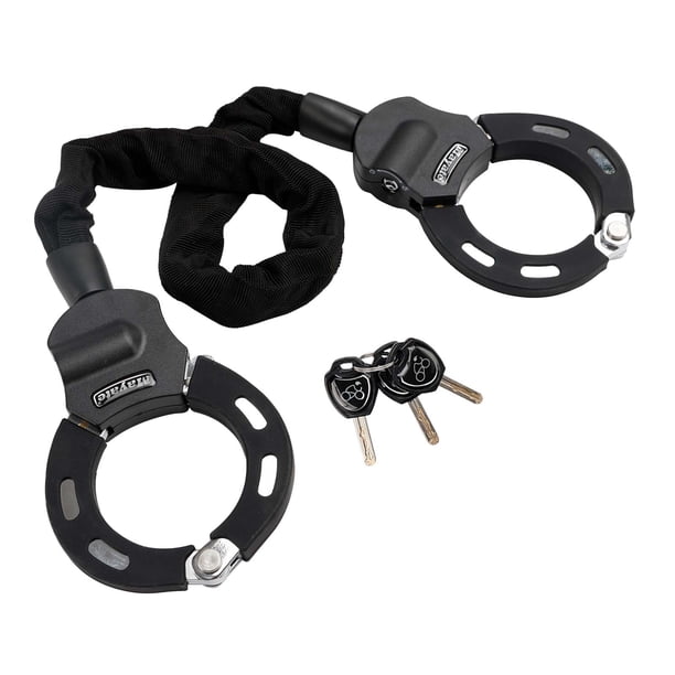 Antivol Chaîne Pour Trottinette électrique Et Moto – 60cm, Avec Clés, Sac étanche, Neuf
