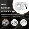 thumbnail image 5 of Linear Rail Limit Fixing Rings, 4pcs 12mm SBR12 Linear Rail Stop Collars Anti-Collision Block Stopper Fixing Rings, 5 of 5