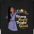 thumbnail image 3 of Disney Wish - Strong Heart Bright Spirit - Men's Crew Neck Fleece Pullover, 3 of 5