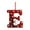RedE, variant on 26 Letter Ornaments Christmas Tree Decoration Personalized Santa Claus Monogram Initial Letter X Alphabet for Tree DIY Craft Christmas Ornament