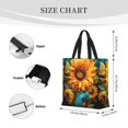 thumbnail image 3 of Easygdp Deep Yellow Colorful Sunflower Bolsa Tote para Mujer, Bolso de Hombro para Trabajo, Playa, Viajes, Compras y Supermercado, 3 of 7