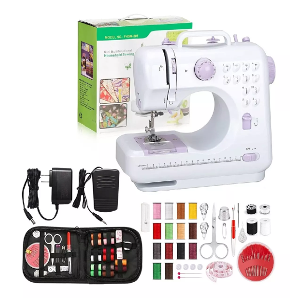 Máquina De Coser Portátil Eléctricas Patrones De 12 Puntada