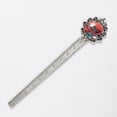 thumbnail image 5 of Coral Bookmarks: a Vintage Silver Lace-Edged Bookmark, a Gift for Readers and Book Lovers, 5 of 5