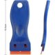 thumbnail image 3 of 3pcs Plastic Razor Blade Scrapers With Contoured Grip, 100 Pcs Refillable Double Edge Plastic Razor Blades Ideal For Auto, 3 of 3