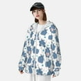 thumbnail image 3 of Gaeub Cute Hippos Men's and Women's UPF 50+ Long-Sleeved Sun Protection Clothing, Fishing Shirt Long Sleeve Zip-XX-Large, 3 of 7