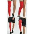 thumbnail image 6 of Knee Padded Compression Leg Sleeve Thigh Guard Sports Protective Gear Brace Support For Football Basketball Volleyball Softball, 6 of 8