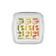 thumbnail image 2 of Juego DE 2 CONTENEDORES SNIPS PARA PASTA DECOR PASTAS 2 l 15x15x17,3 cm, 2 of 2