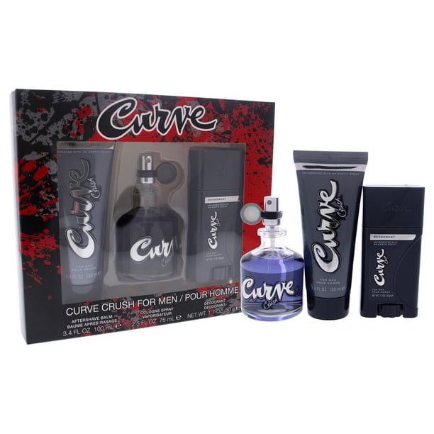 Set de regalo de perfume Liz Claiborne Curve Crush para hombre 75