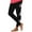 Black, variant on Pink Ribbon Leggings for Women Breast Cancer Awareness Ultra Soft Yoga Pants Fight The Cancer Inspiration Tights 4 Way Stretch Gym Workout Bottoms Summer Sales Clearance Gray XXL