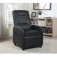 thumbnail image 4 of ViscoLogic Raviver Pliant Jeu Simili-Cuir Inclinable Manuel Chaise de Salon Canapé Fauteuil Inclinable (Noir), 4 of 4
