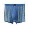 thumbnail image 5 of Maoxin Boxers For Men High Waisted Plus Size Flat Underwear Wide Waistband Print Four Corners Boxer Briefs Sky Blue 5XL, 5 of 5