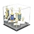 thumbnail image 2 of Better Display Cases Versatile Acrylic Display Case - Medium Square Box with Black Risers and Mirror 9.75" x 9.75" x 9.75" (A027-BR), 2 of 4