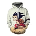 thumbnail image 5 of Dragon Ball 3d Sweatshirt Sports Hoodie Cosplay Animation Peripheral Clothing, 5 of 5