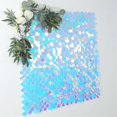 thumbnail image 6 of Efavormart Iridescent Blue Mermaid Scales Sequin Shimmer Wall Photo Backdrop Panels, Shiny Party Wall Art Décor 24 Panels - 24sq.ft, 6 of 10