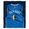 NBA Dallas Mavericks "Jersey" Personalized Silk Touch Throw Blanket