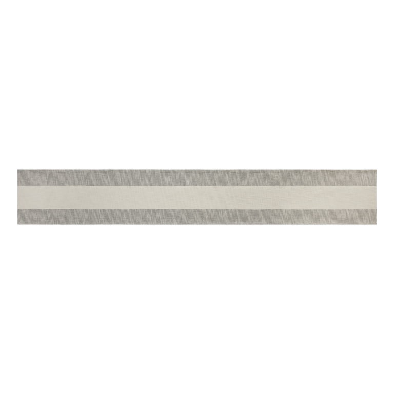 Better Homes & Gardens Jett Stripe Black & White Table Runner photo 2