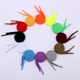 thumbnail image 3 of keepw Shoe Lace Multicolored Replaced String Wear-resistance Universal Long-stand Dual Knit Fashionable Running Shoes Strings Orange 1Set, 3 of 6