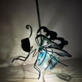 thumbnail image 2 of Realista Insecto Glow-In-The Dark Simulada Insect Decorative Garden Nnaments () Púrpura, 2 of 9