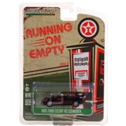 Texaco 1995 Ford Escort RS Cosworth, Black - Greenlight 41130D/48 - 1/64 scale Diecast Model Toy Car