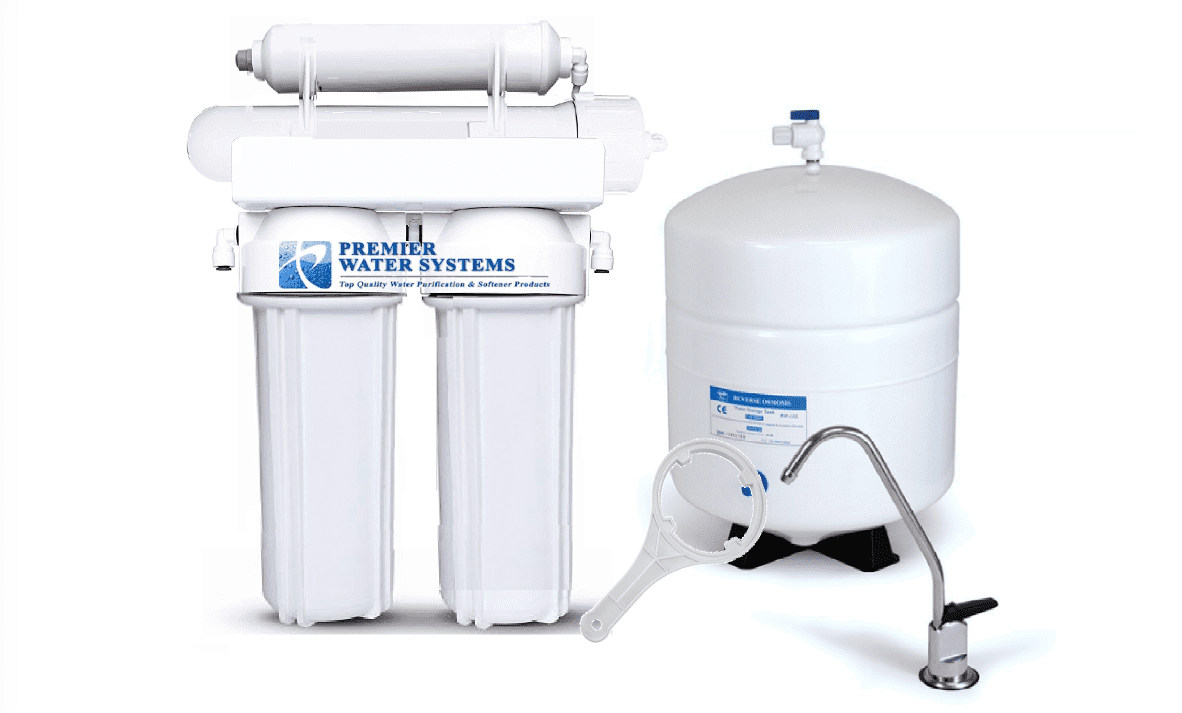 Home Reverse Osmosis Drinking Water Filter System 75 GPD 4 Stage USA