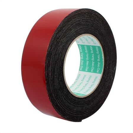 Door Seal 40x2mm Dual-side Adhesive Shockproof Sponge Foam Tape 5M Length