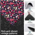 thumbnail image 3 of Dark Blue Christmas Pattern Kitchen Rugs Sets Of 3,Kitchen Runner Rugs Non Skid Washable,Decorative Kitchen Floor Mats for Kitchen,Sink,Laundry,17"x30"+ 17"x47" + 17"x59", 3 of 6