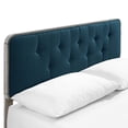 thumbnail image 3 of Modway Bridgette Twin Wood Platform Bed With Splayed Legs, Gray Azure, 3 of 12