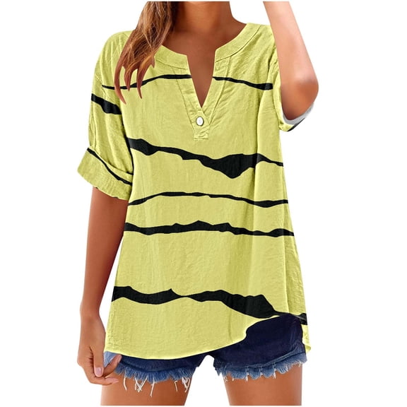 Womens Tops, Womens Summer Tunic Tops Business Casual Blouses V Neck Pleated Shirts Peasant Tunic Tops Dressy Casual Work Outfits