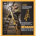 thumbnail image 4 of Escalera DeWalt DXL3410-04 de 1,2 m con capacidad de 375 libras, 4 of 4