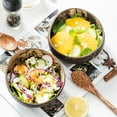thumbnail image 4 of 2Pcs Noix de Coco Coquille Bol Soupe Nouilles Riz Fruit Plat Récipient Artisanat, 4 of 7