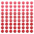 thumbnail image 1 of Shisuyan Beads Mixed Type Red 60Pcs 0.6X0.6in, 1 of 8
