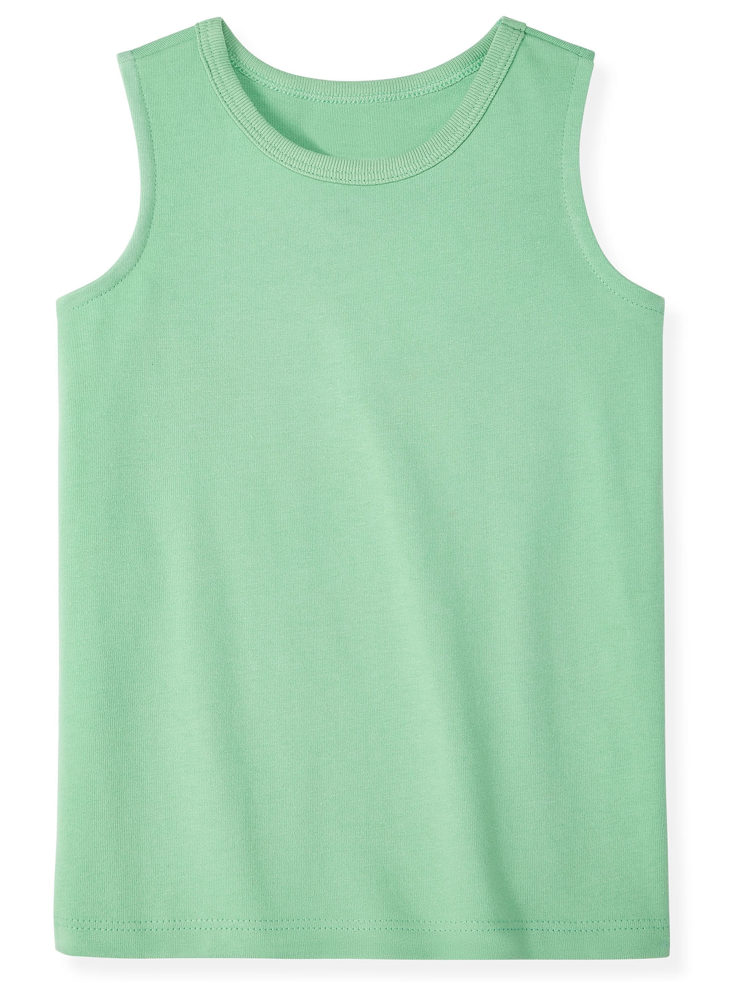 Garanimals Newborn, Baby & Toddler Boy Cotton Solid Tank Tops, 4-Pack, Sizes 0-6T