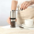 thumbnail image 4 of Manual Coffee Bean Grinder, Ceramic Construction & Precision Grinding Control, Portable Espresso Mill with 6 Coarseness Settings, 4 of 5