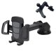 thumbnail image 1 of Soporte universal para teléfono 3 en 1 Ventilación de aire Tablero de instrumentos Soporte para parabrisas Soporte ajustable para teléfono con succión de rotación 360 Eigraketly EL2108-02B, 1 of 2