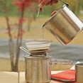thumbnail image 4 of 2pcs Collapsible Coffee Dripper Coffee Funnel Stainless Steel Manual Coffee Maker Filter, 4 of 6