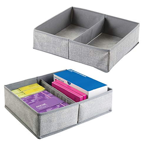 mDesign Office Desk Drawer Storage Organizer for Calculators, Pencils