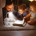 thumbnail image 5 of EGNMCR Night Lights New Astronaut Pencil Sharpener Table Lamp Rechargeable Desktop Cartoon Astronaut Pen Small Table Lamp Children's Gift Pencil sharpening desk lamp, 5 of 5