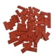 thumbnail image 2 of 100 piezas de suelo para casa de muñecas en miniatura, 4 x 1,5 cm, diseño antiguo liso. Color A, 2 of 9