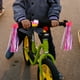 thumbnail image 1 of Borlas de campana de bocina de ciclismo, manillar de ciclismo para niños, timbre de anillo de ciclismo, timbre de manillar de bicicleta, integración perfecta, 1 of 8