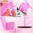 thumbnail image 5 of KELJUN Soporte para controlador, soporte para auriculares, color rosa, 3 niveles, multiajustable, para todos los accesorios universales para PC, Xbox, PS4, PS5, Nintendo Switch (rosa lindo), 5 of 5