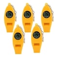 thumbnail image 2 of BESTSKY Yellow Multifunctional Whistle, Compass, Durable 1.2x0.8x4.4in Multi-function Whistle for Outdoor Activities, Hiking, Camping, Mountainee, 2 of 7