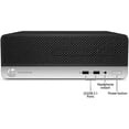 thumbnail image 3 of Business Home Desktop PC Computer HP 400 G5 SFF New 24 inch Monitor Intel 8th Gen processor 8GB RAM 256GB SSD Windows 11 Wifi Bluetooth Refurbished, 3 of 7