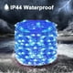thumbnail image 4 of FloreceBien JMEXSUSS Luces solares de Halloween, paquete de 2 luces solares de 33 pies y 100 LED moradas para exteriores, impermeables, 8 modos, luces solares de Halloween para decoraciones de, 4 of 7